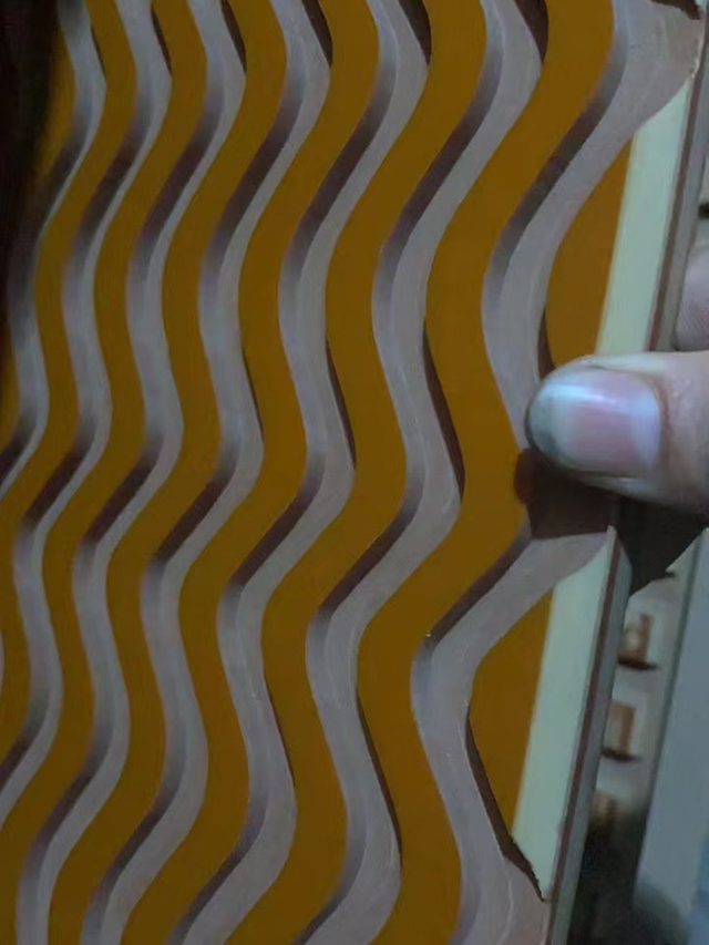 Embossed Texture of Leather Pads