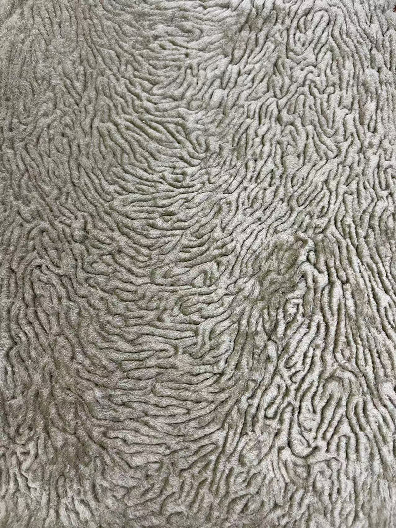 Embossed Texture of Fur And Leather